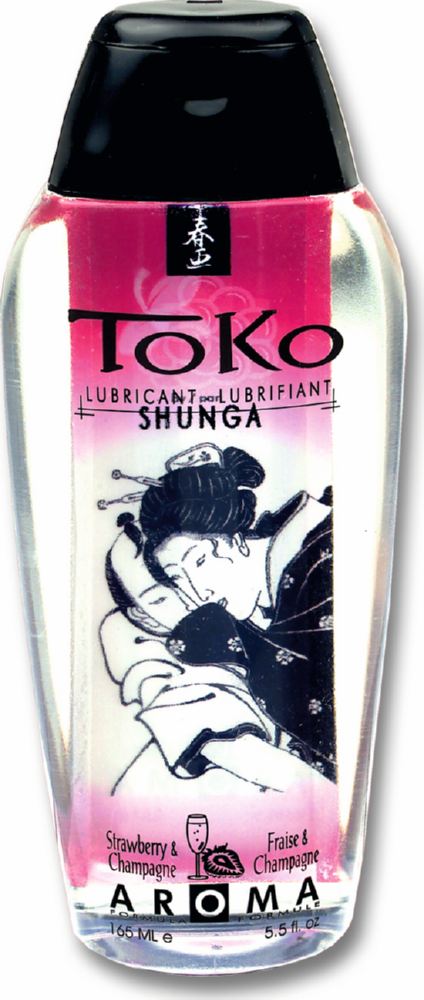 Shunga Toko Aroma lubrificante fragole champagne base acqua