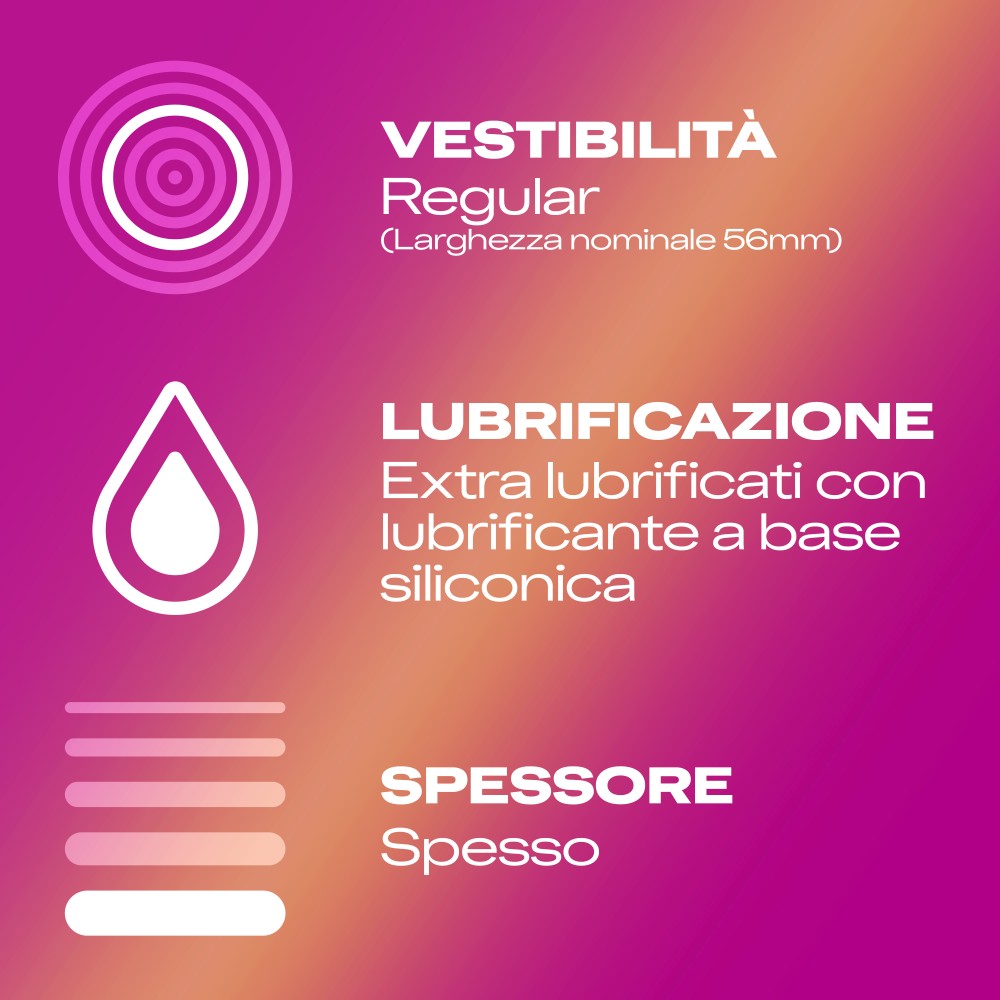 Durex PleasureMax Preservativi Stimolanti 6 Pezzi