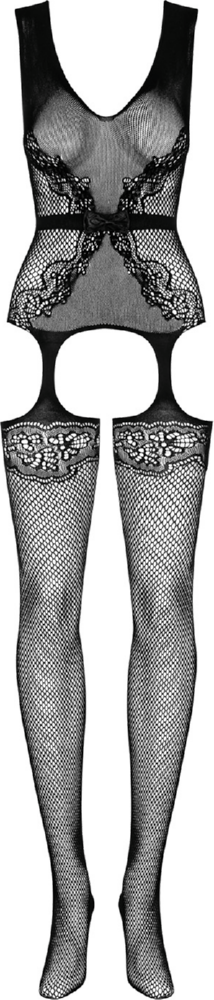 Obsessive Bodystocking F217 catsuit aperto con reggicalze