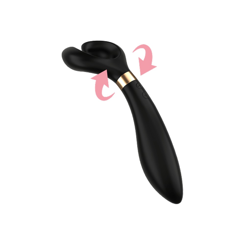 Satisfyer Endless Fun vibratore multiuso nero