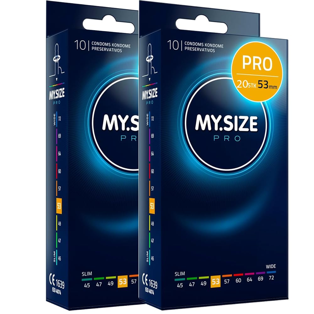 MY.SIZE PRO Elite 72mm Preservativi 20 Pezzi Mega XL