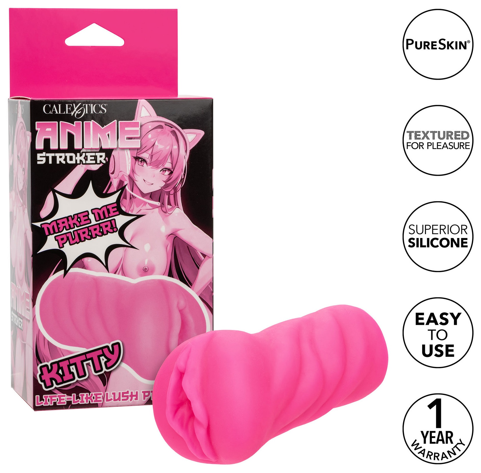 Calexotics Anime Stroker Kitty masturbatore realistico