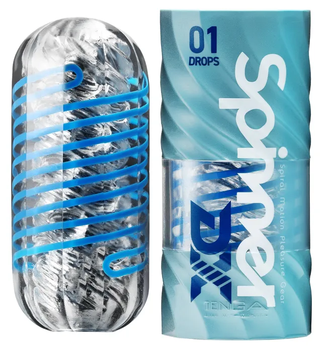 Tenga Spinner DX masturbatore maschile spirale rotante