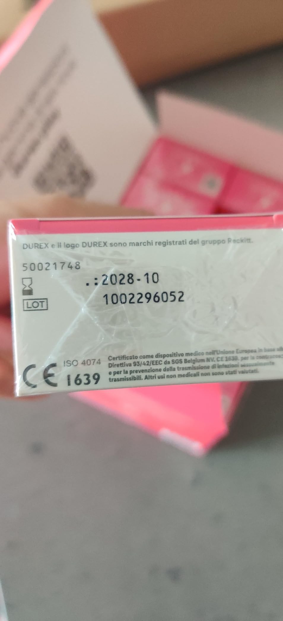 Durex Pleasuremax Preservativi 100 Pezzi con Rilievi