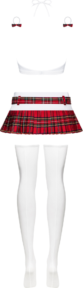 Obsessive Schooly costume sexy studentessa scozzese
