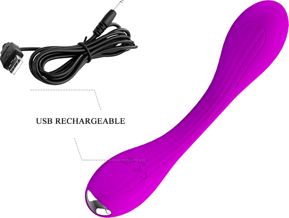 Pretty Love Yedda vibratore flessibile punto G 17 cm