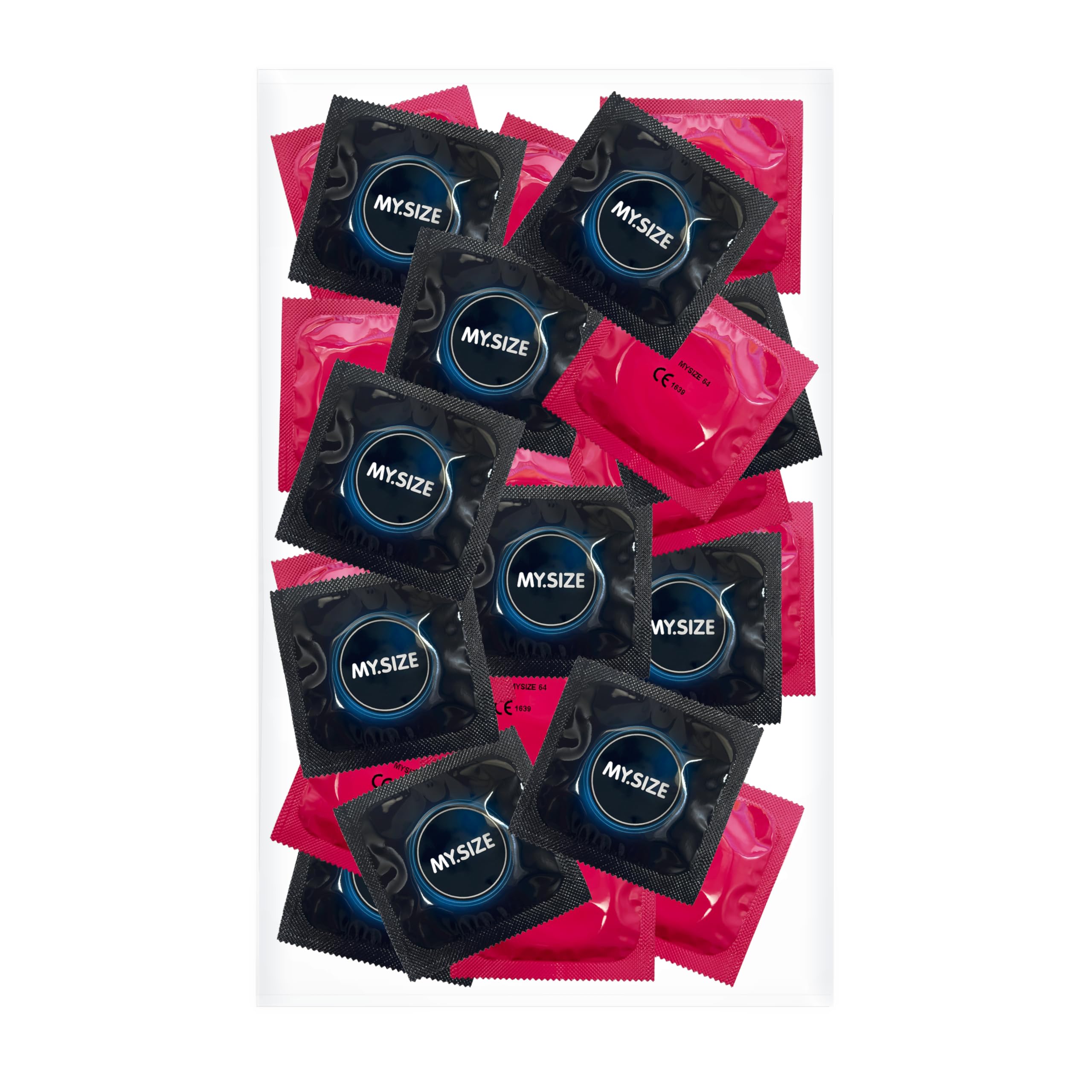 MY.SIZE Pro preservativi 57 mm 50 pezzi misura larga sottili