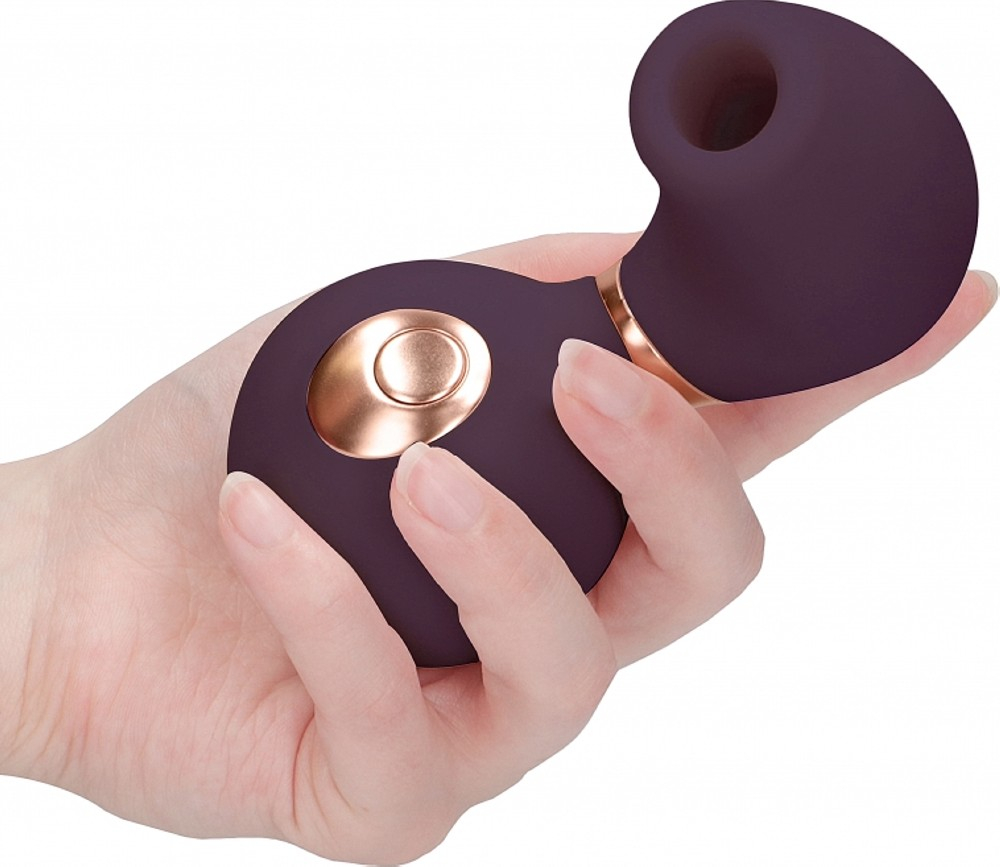 Irresistible Invincible succhiaclitoride nero silicone medicale