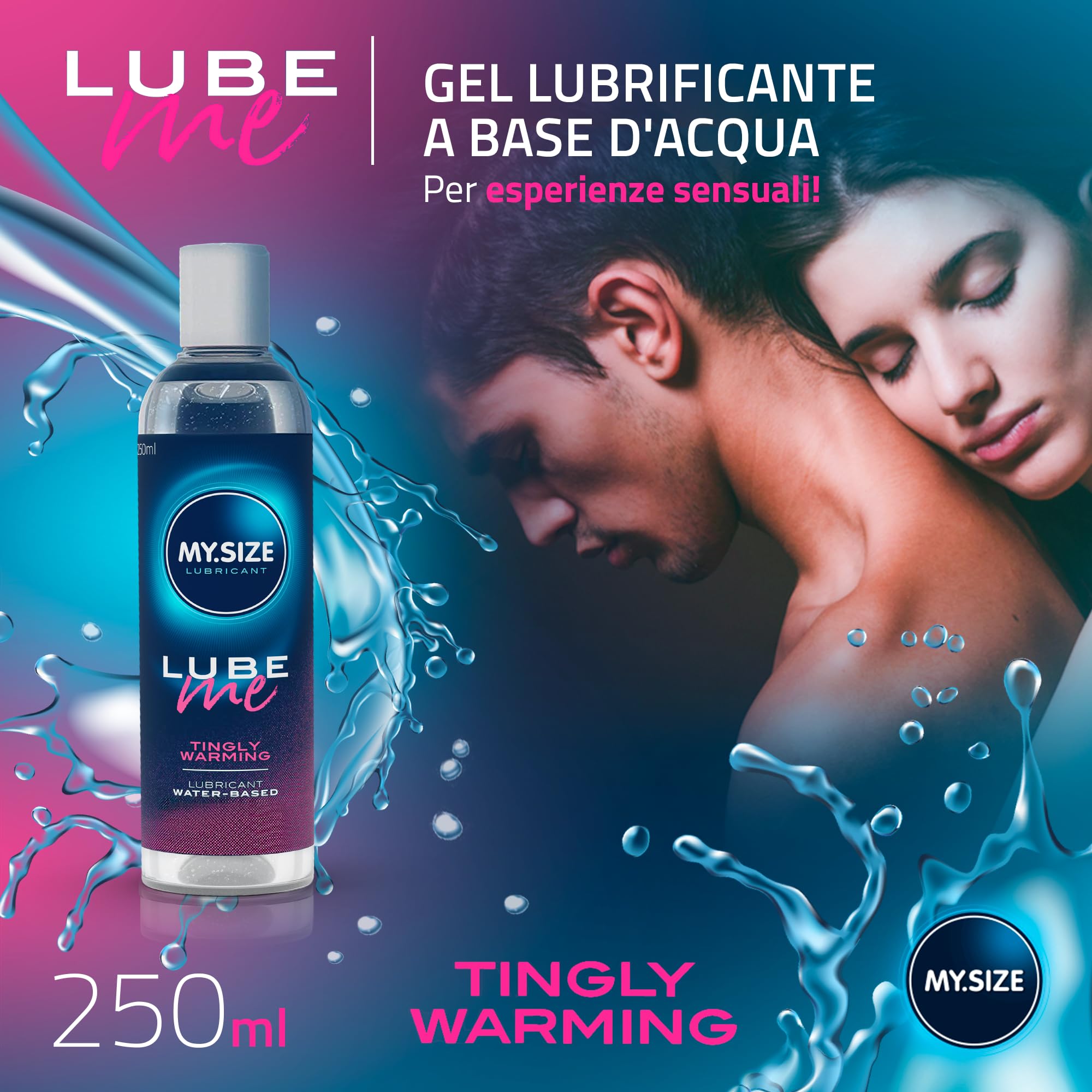 MY.SIZE PRO Lube Me lubrificante riscaldante 250 ml