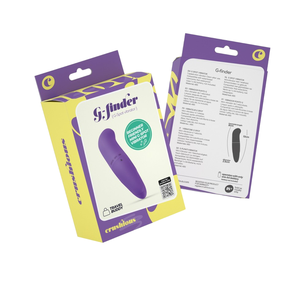 Crushious G-Finder mini vibratore punto G 12 cm