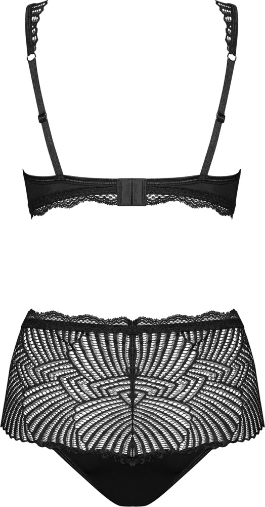 Obsessive Klarita completino intimo pizzo S/M reggiseno mutandina