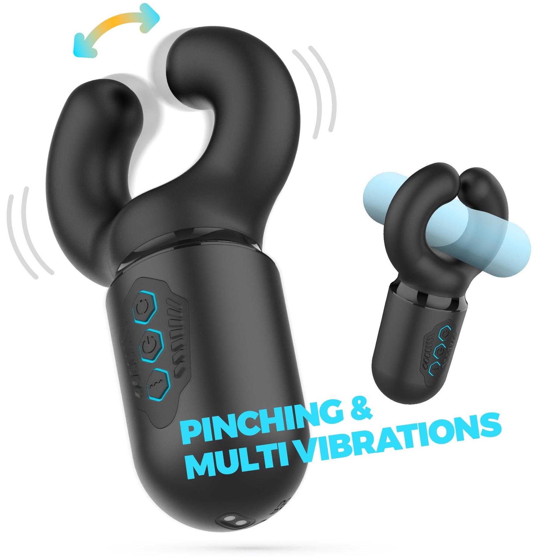 Crushious Kong mini wand a U con pinching