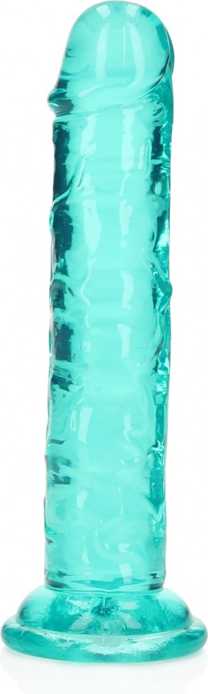 RealRock Straight 6 Dildo con Ventosa Turchese