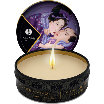 Shunga Libido candela massaggio frutti esotici 30 ml