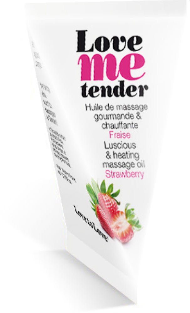 Love to Love Love Me Tender olio massaggio fragola
