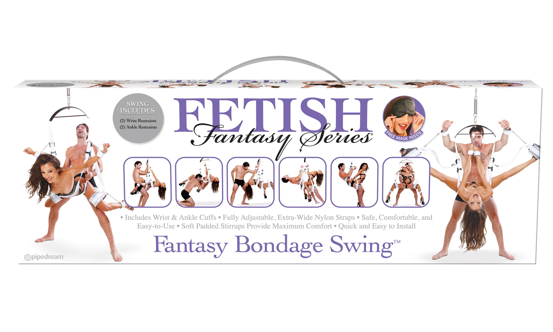 Pipedream Fantasy Bondage Swing Set altalena bondage 90 kg