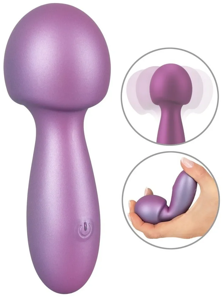 Sweet Smile Flexible Mini Wand vibratore wand 10 modi