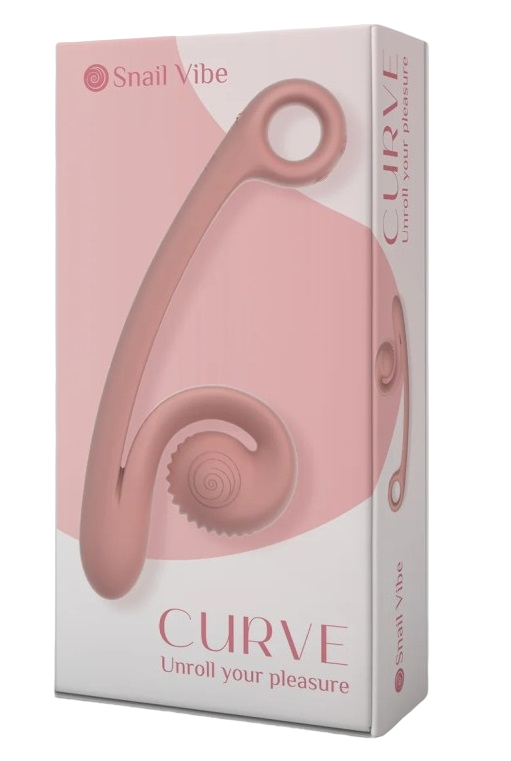 Snail Vibe Curve vibratore rabbit silicone 2 motori