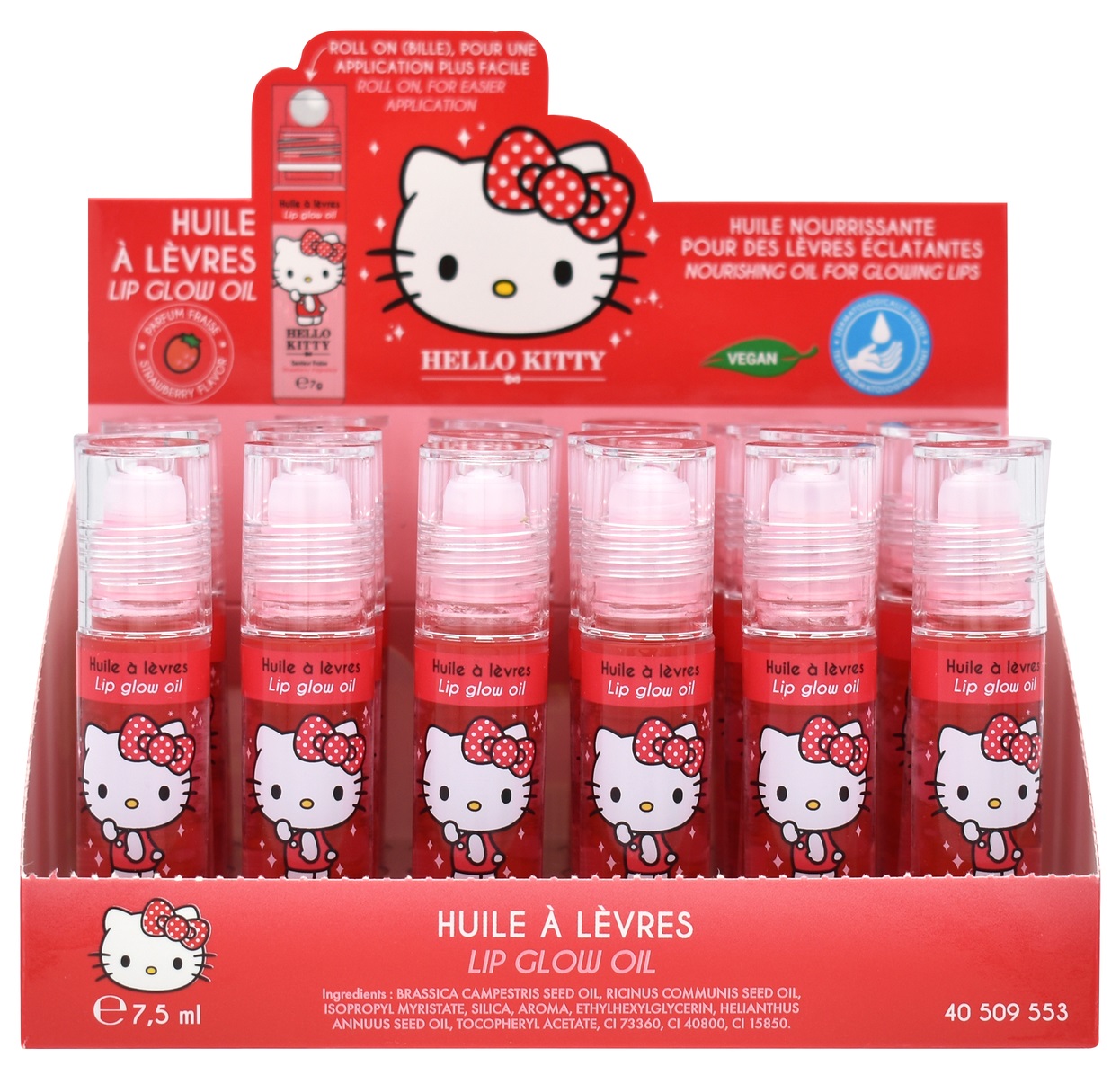Hello Kitty Take Care lucidalabbra fragola idratante lucente