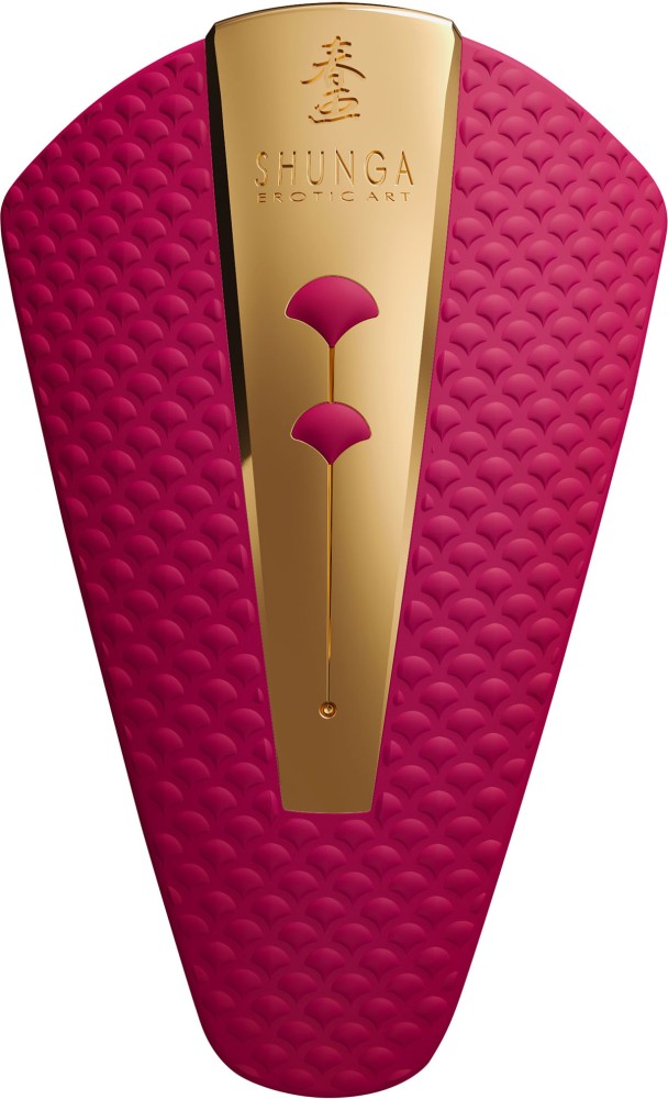 Shunga Obi stimolatore clitorideo magenta ricaricabile
