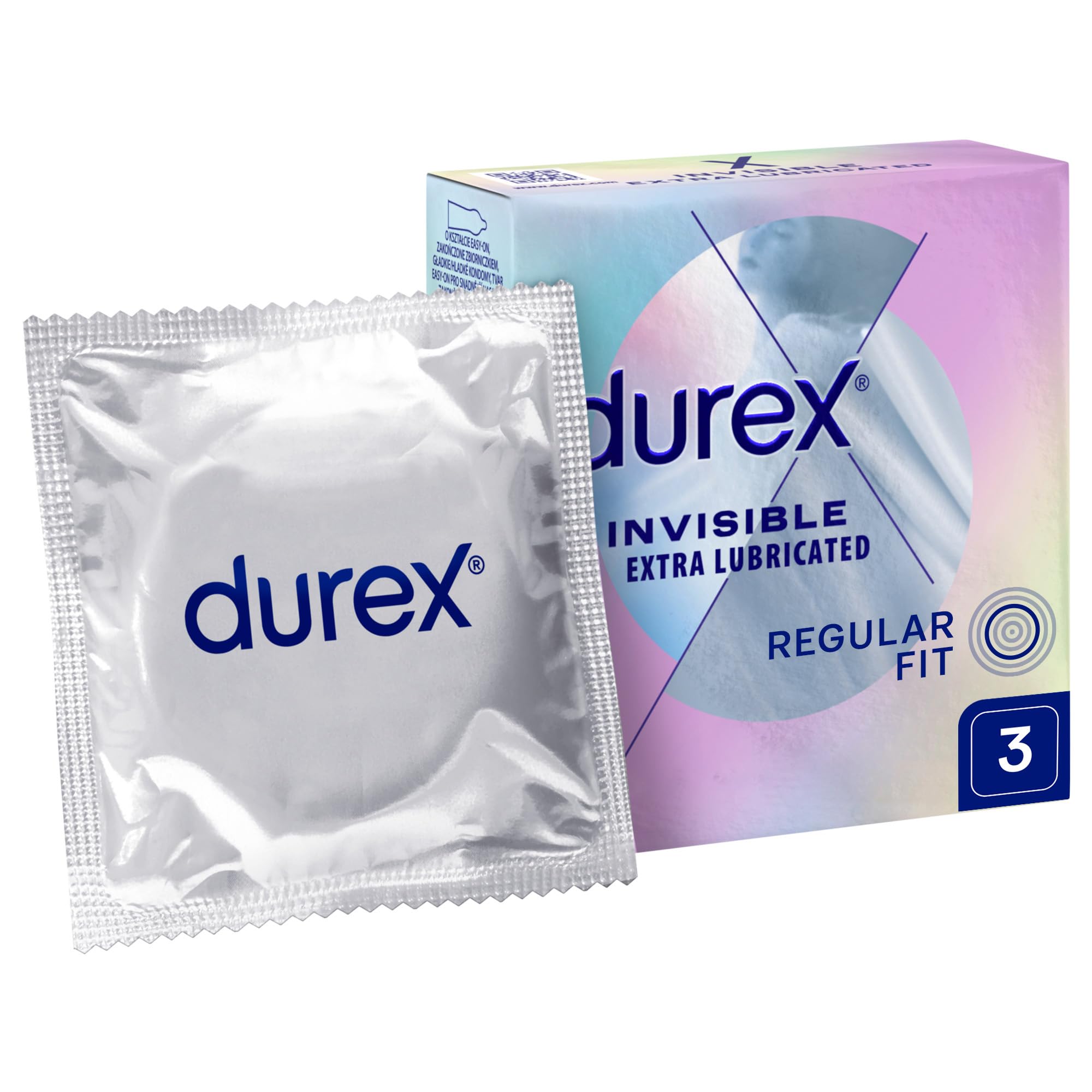 Durex Invisible preservativi extra sottili extra lubrificati