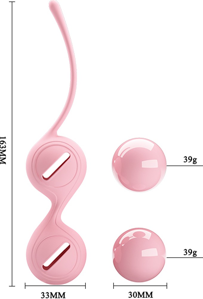 Pretty Love Kegel Tighten Up I palline vaginali silicone