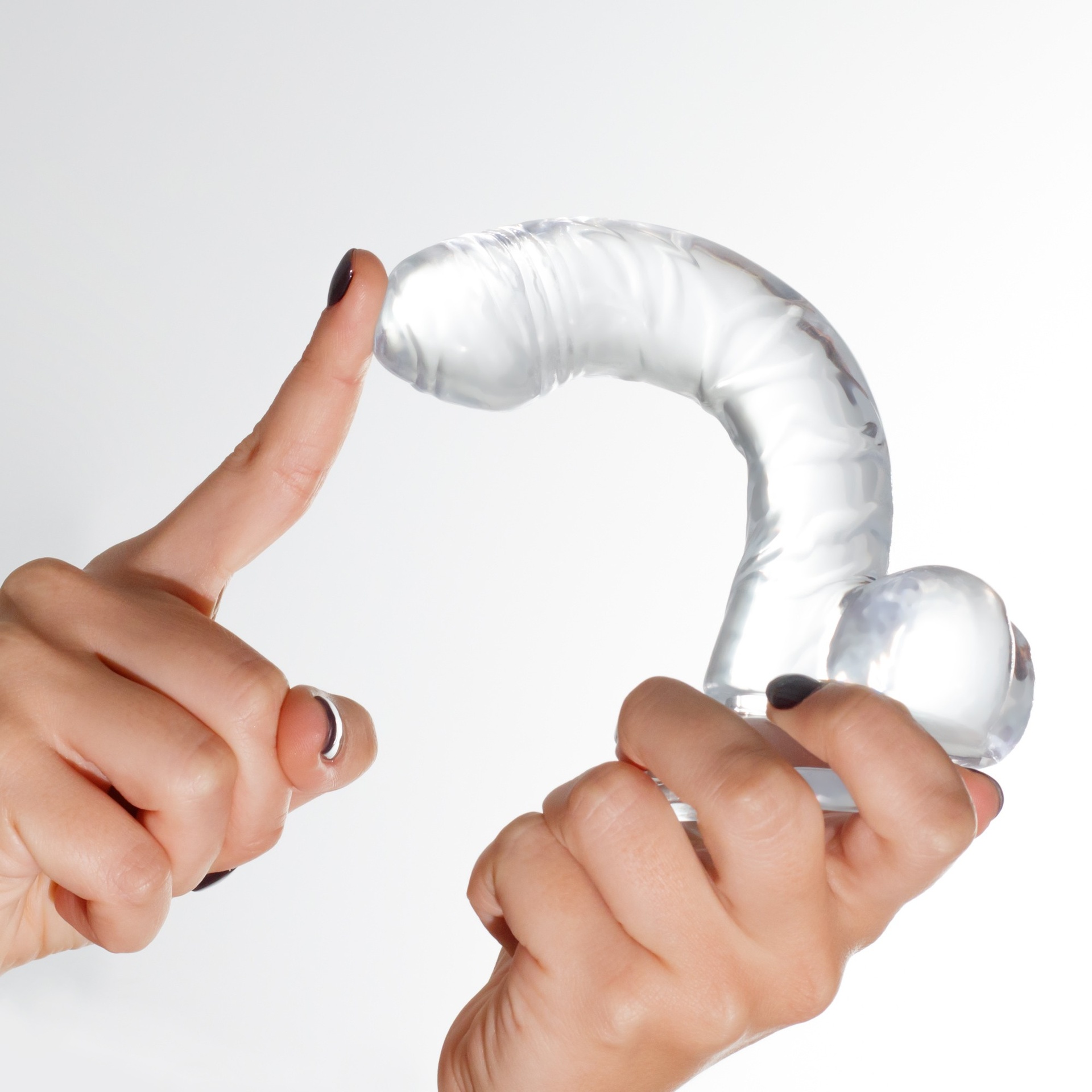 Crushious Hudini dildo realistico jelly 13,5 cm
