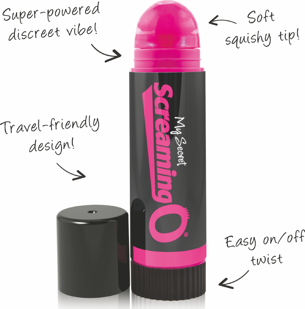 Screaming O Vibrating Lip Balm mini vibratore rossetto