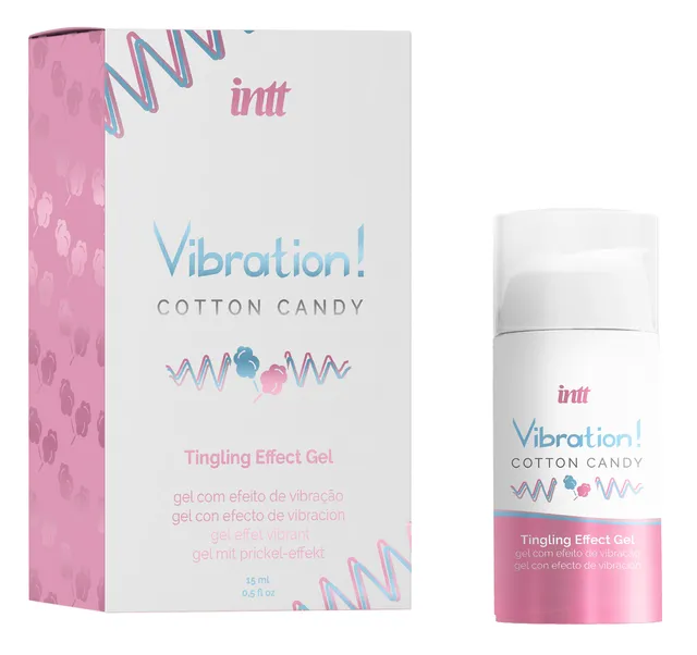 Intt Vibration Cotton Candy gel stimolante riscaldante