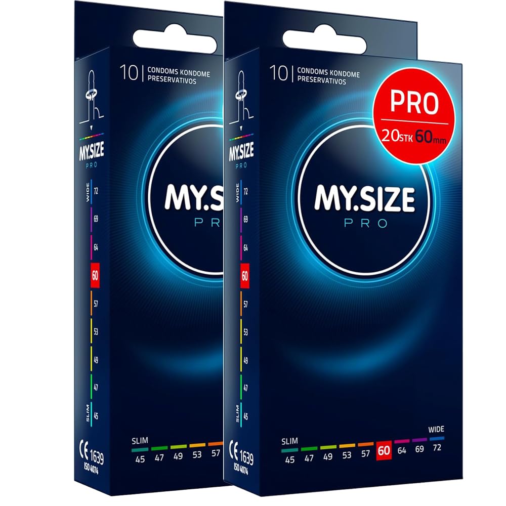 MY.SIZE PRO Elite 72mm Preservativi 20 Pezzi Mega XL