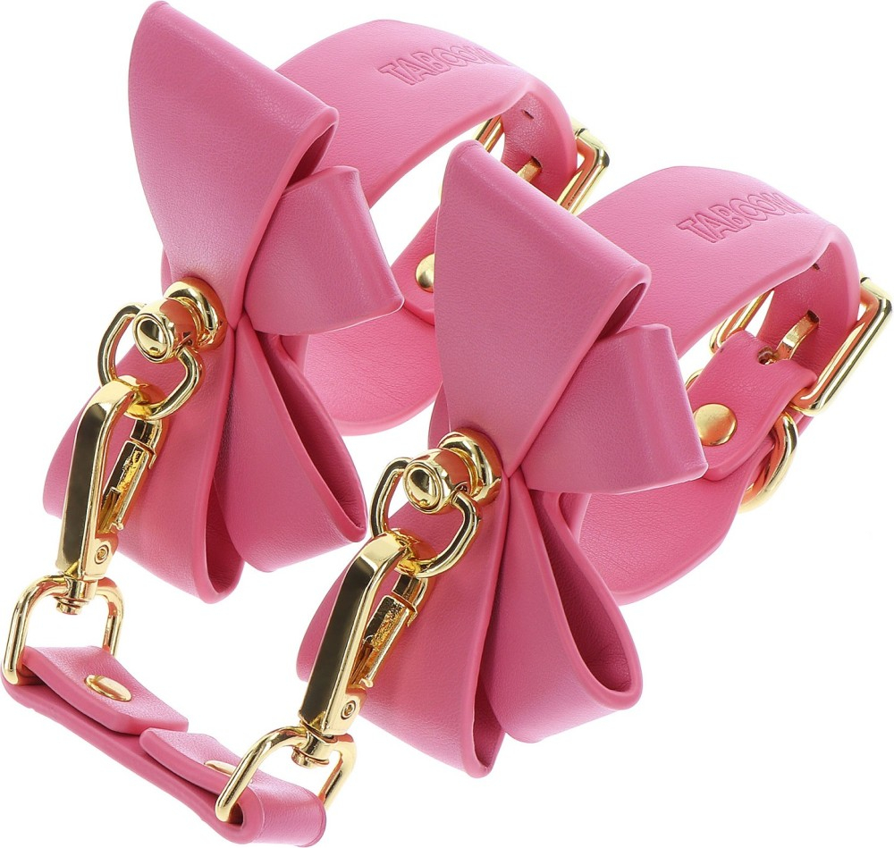 Taboom Malibu cavigliere bondage rosa regolabili