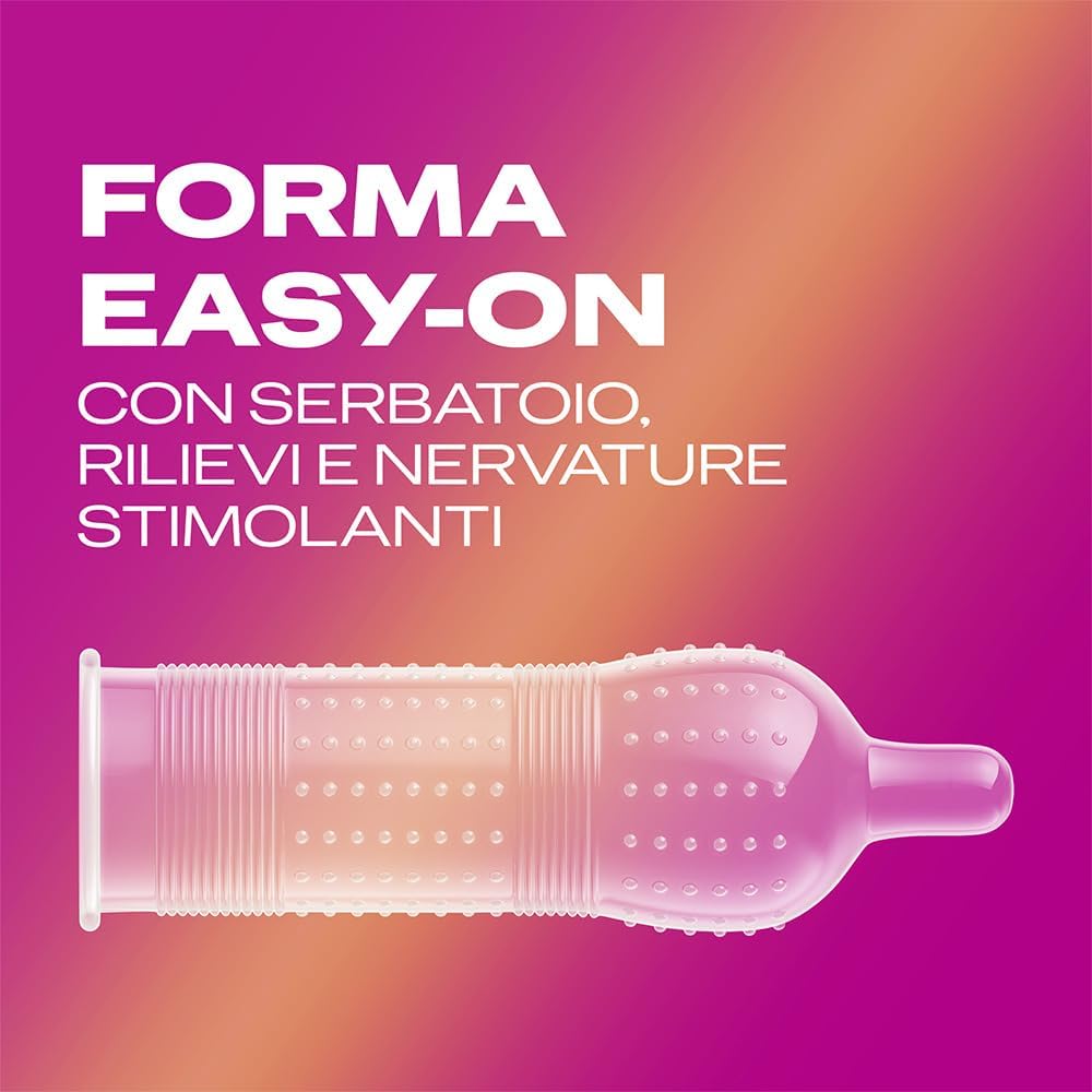 Durex Pleasure Max preservativi stimolanti 12 pezzi con rilievi