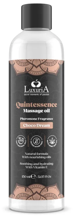 Luxuria Quintessence Choco Dream olio massaggio cioccolato