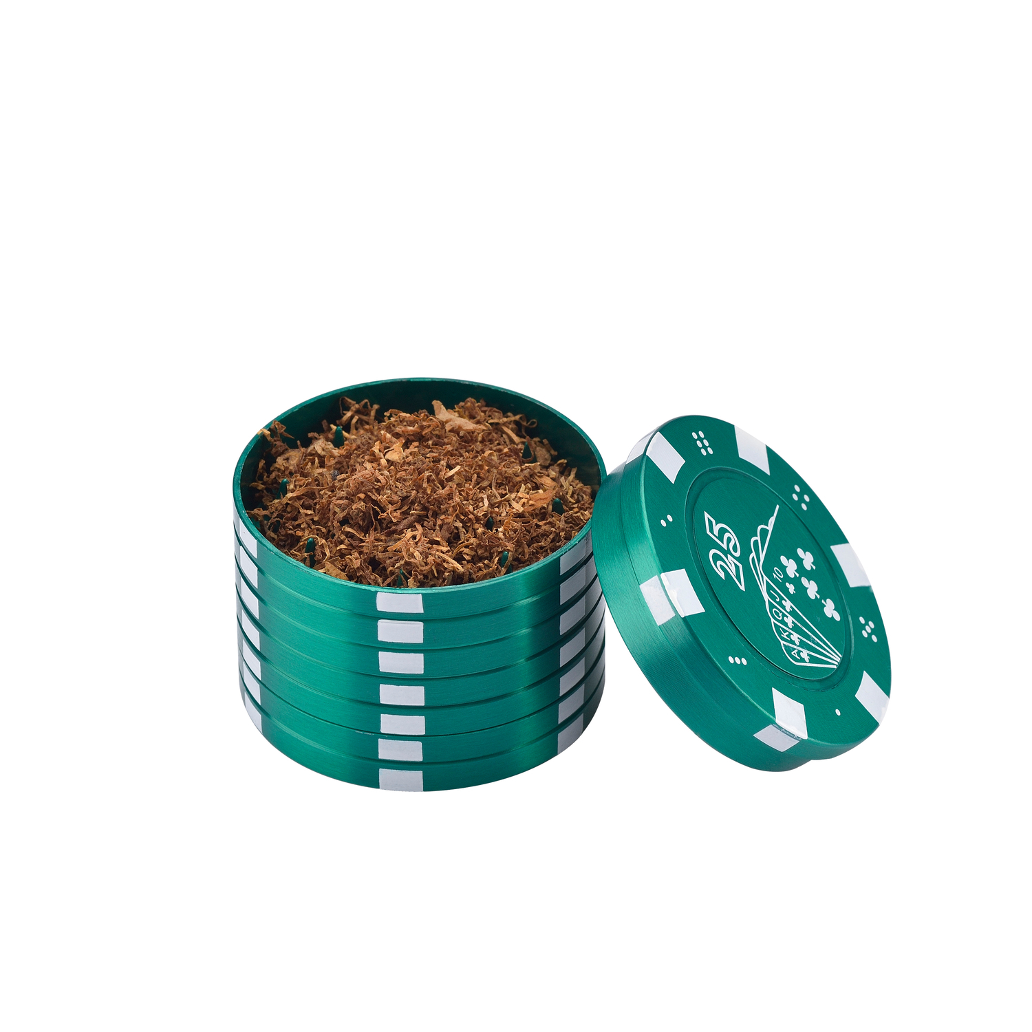 Champ High Chips grinder in metallo 42 mm 3 parti