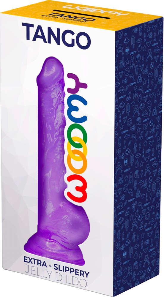 Wooomy Tango dildo realistico 18 cm con ventosa jelly