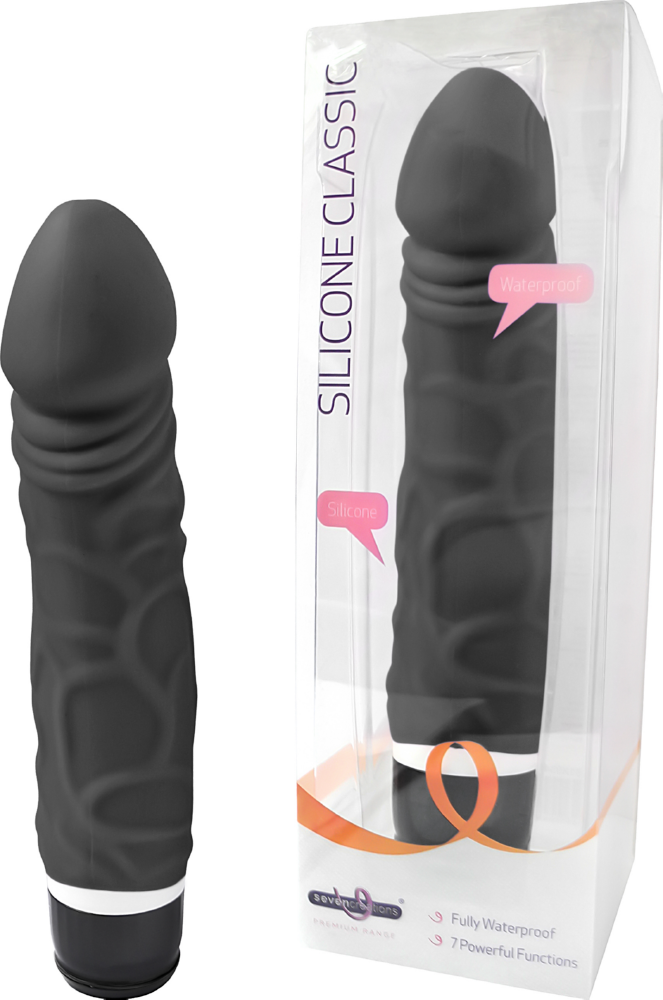Seven Creations Silicone Classic vibratore realistico 7 funzioni