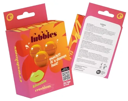 Crushious Lubbies Hot palline brasiliane 3 pz effetto caldo