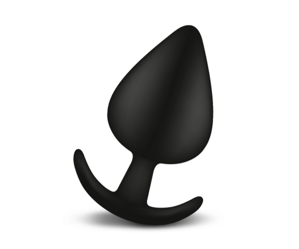 Love Match Buttie Mini Plug Anale Nero Silicone