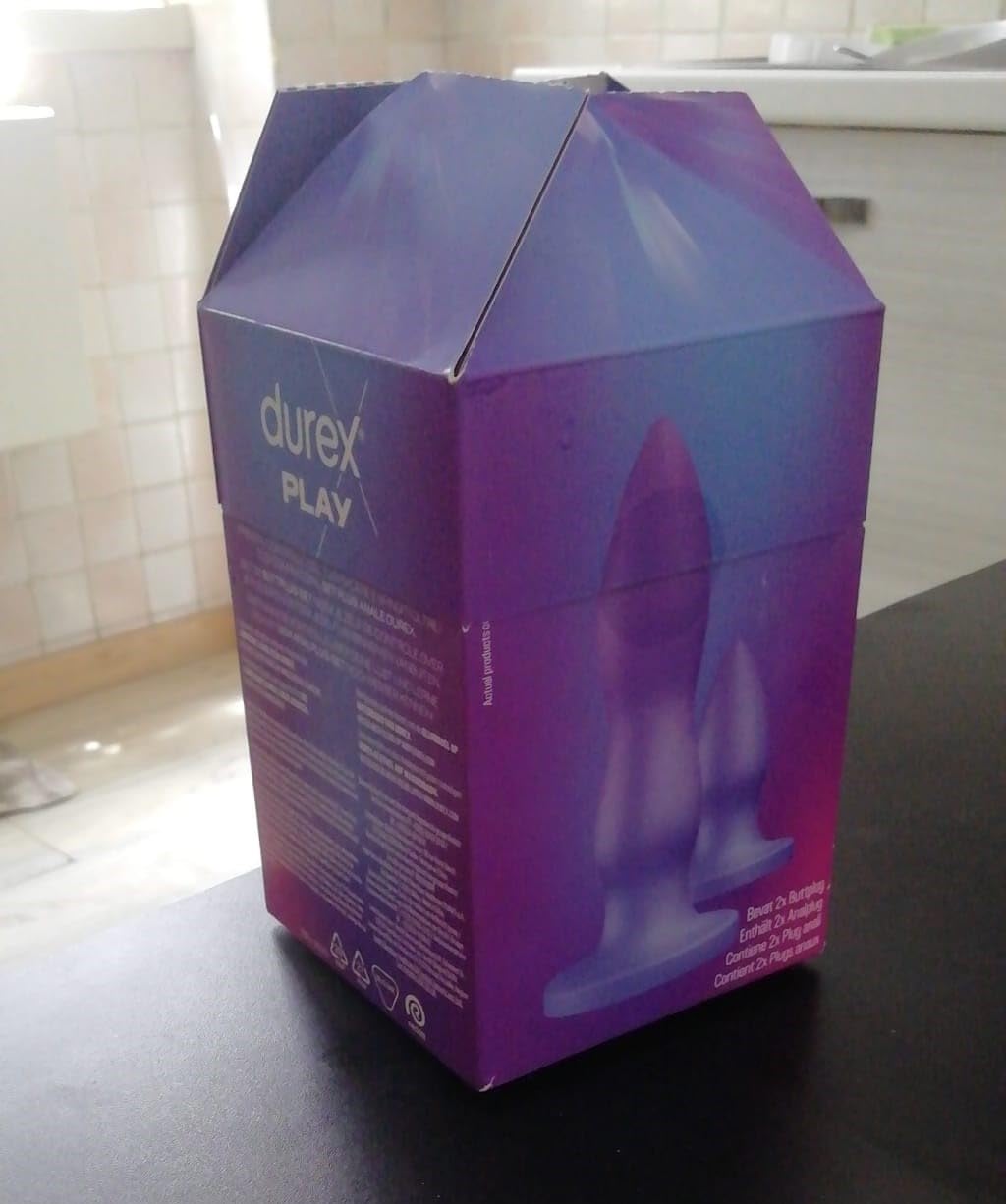 Durex Set Plug Anale Sex Toy in Silicone Morbido