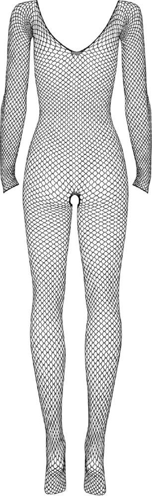 Obsessive N109 catsuit bodystocking rete nera