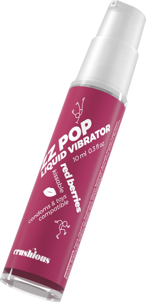 Crushious Zz Pop Bacche Rosse Vibratore Liquido