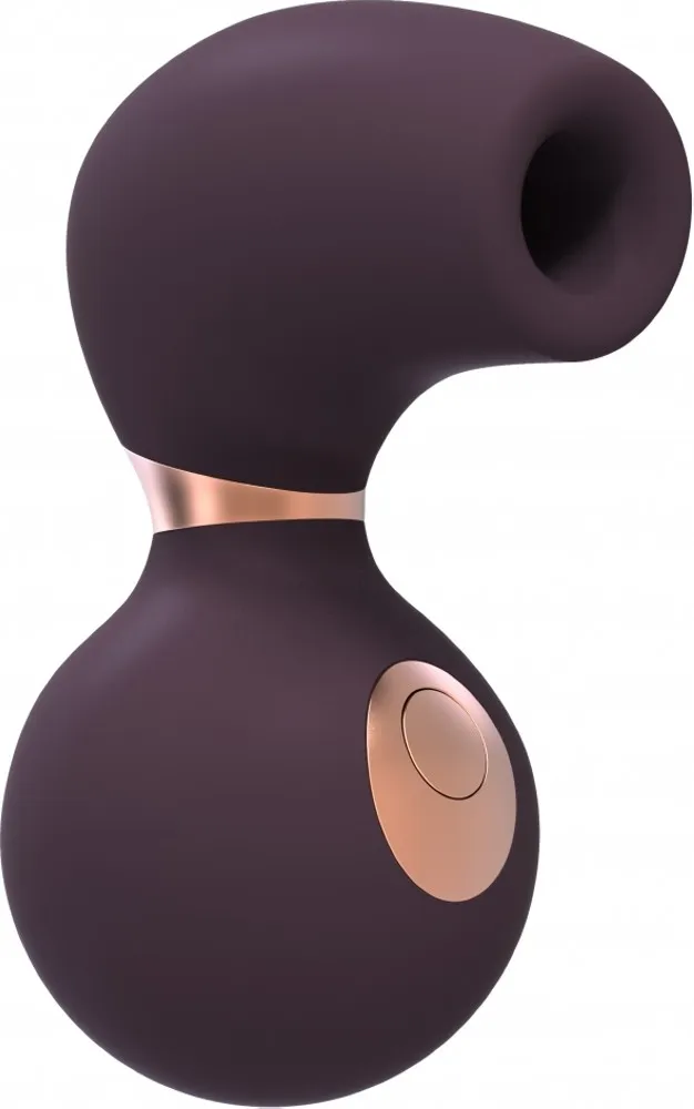 Irresistible Invincible succhiaclitoride nero silicone medicale