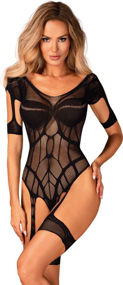 Obsessive G334 bodystocking aperto S/M/L in rete
