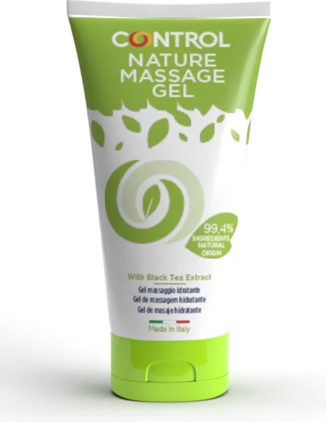 Control Nature Massage Gel 2in1 gel massaggio 100 ml tè nero