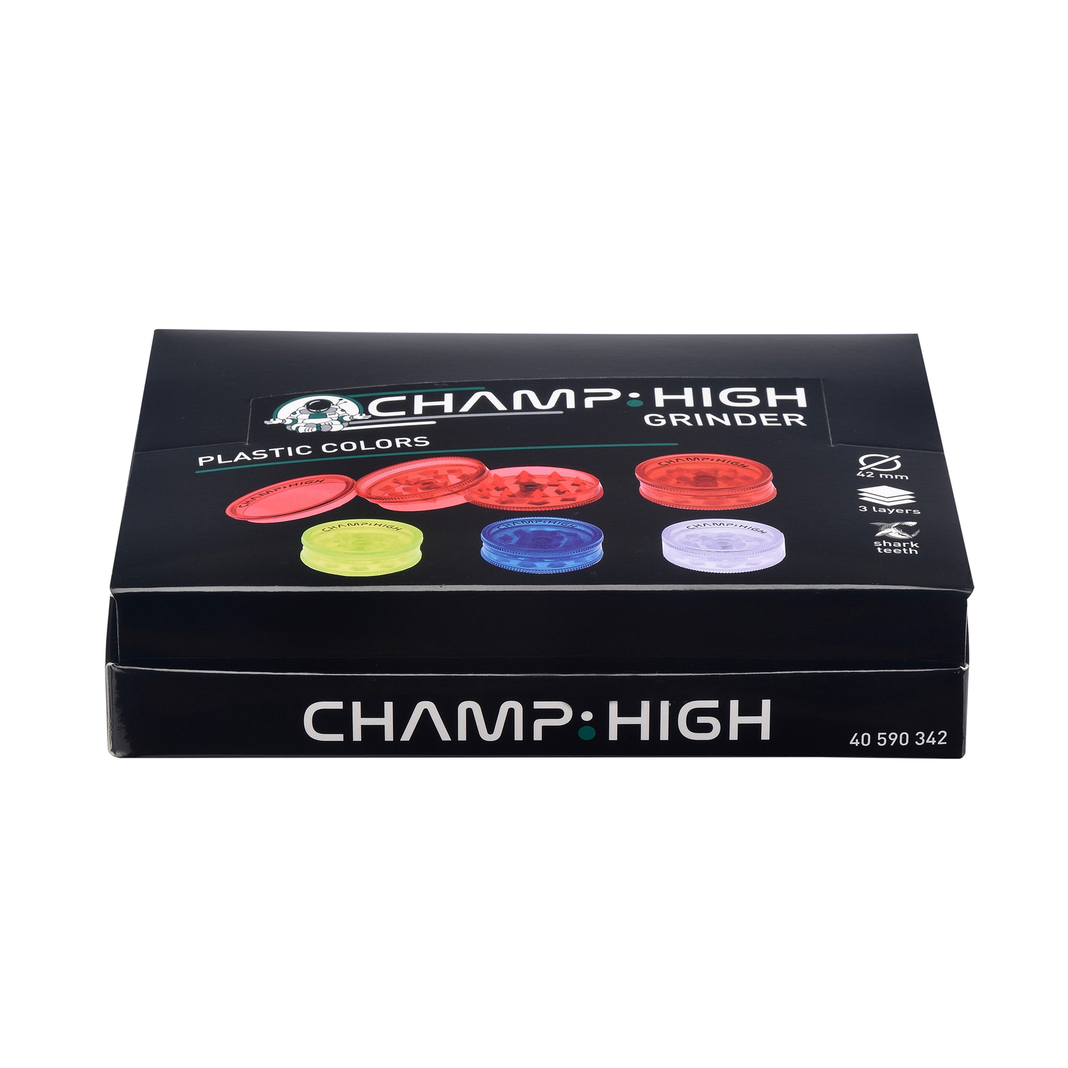 Champ High Grinder tritatabacco 42 mm 3 parti
