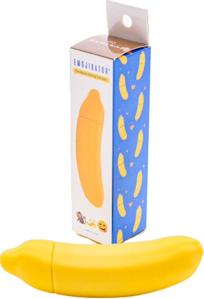 Emojibator Banana mini vibratore bullet in silicone