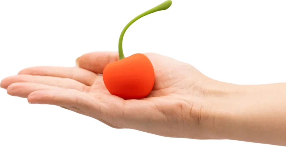 Emojibator Cherry pallina vibrante kegel silicone 9 modalità
