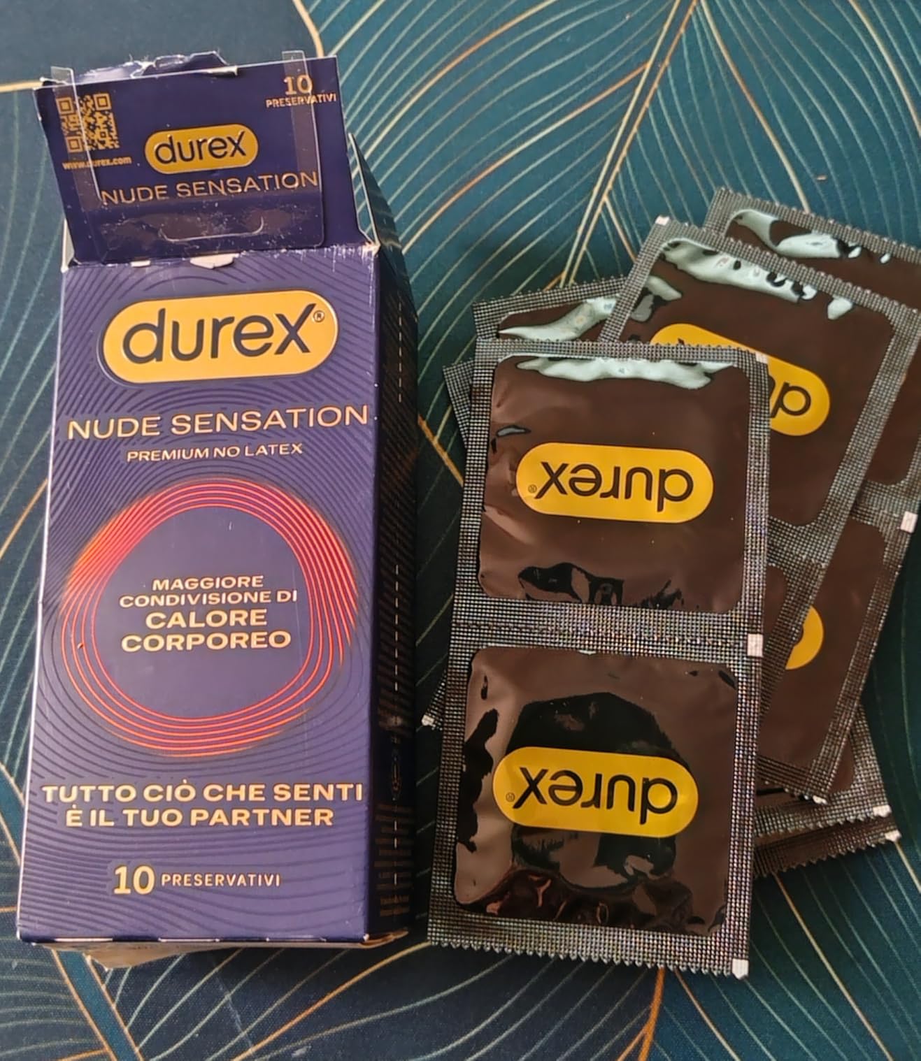 Durex Nude Sensation preservativi 20 pz senza lattice sottili