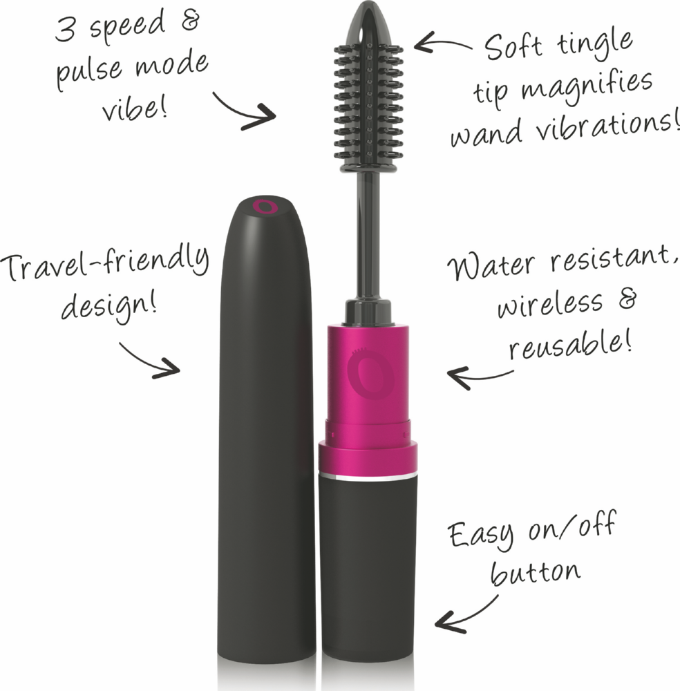 The Screaming O Mascara Wand vibratore clitorideo 4 funzioni