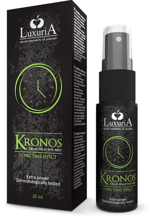 Luxuria Vortex Gel Kronos spray ritardante 20ml desensibilizzante